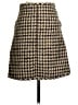 Sandro Houndstooth Tan Casual Skirt Size XS (0) - photo 2