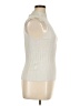 MNG Ivory Sleeveless Turtleneck Size XL - photo 4