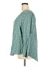 Torrid 100% Rayon Teal Long Sleeve Blouse Size 2X Plus (2) - photo 5