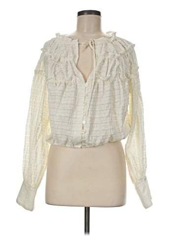 Free People Long Sleeve Blouse (view 1)