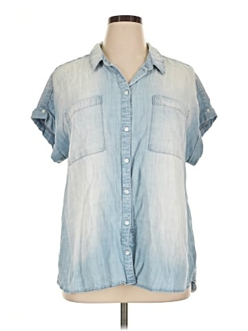 Cloth & Stone x Anthropologie Short Sleeve Button-Down Shirt (view 1)