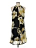 Mlle Gabrielle 100% Polyester Print Black Cocktail Dress Size M - photo 2
