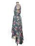 Hutch 100% Polyester Tropical Green Casual Dress Size XS - photo 5