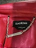 Bebe 100% Polyurethane Burgundy Jacket Size S - photo 6