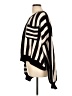 Pol 100% Polyester Stripes Black Pullover Sweater Size L - photo 5