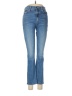 Mother Stripes Blue Jeans Size 28 waist - photo 1