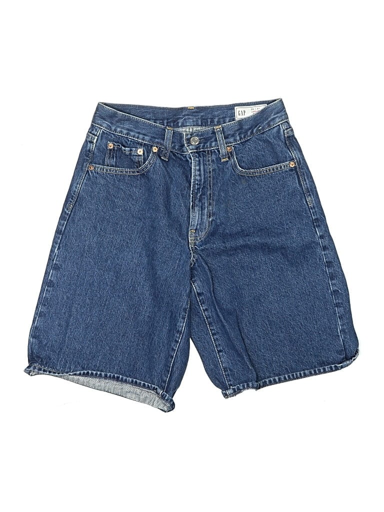 Pre-owned Gap Denim Shorts In Blue