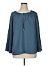 MICHAEL Michael Kors 100% Polyester Teal 3/4 Sleeve Blouse Size 1X - photo 1