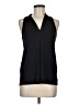Green Envelope Black Sleeveless Blouse Size M - photo 1
