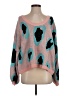 Peach Love 100% Acrylic Animal Print Pink Pullover Sweater Size S - photo 1