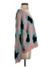 Peach Love 100% Acrylic Animal Print Pink Pullover Sweater Size S - photo 4