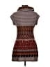 Aryeh Tweed Brown Casual Dress Size M - photo 2