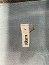 Glam 100% Rayon Blue 3/4 Sleeve Blouse Size L - photo 7