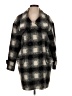 Banana Republic Plaid Gray Coat Size S - photo 1