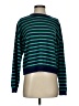 J.Crew Factory Store Stripes Green Pullover Sweater Size S - photo 1
