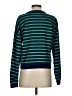 J.Crew Factory Store Stripes Green Pullover Sweater Size S - photo 2