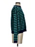 J.Crew Factory Store Stripes Green Pullover Sweater Size S - photo 4