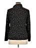 Pendleton 100% Polyester Polka Dots Black Long Sleeve Blouse Size 14 - photo 2