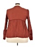 Torrid Burgundy Long Sleeve Blouse Size 3X Plus (3) - photo 2