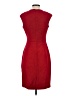 Calvin Klein Solid Red Cocktail Dress Size 4 - photo 2