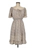 Monteau Animal Print Tan Casual Dress Size M - photo 1