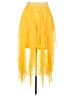Ashley Stewart 100% Polyester Yellow Formal Skirt Size 18 Plus - photo 1