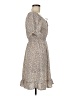 Monteau Animal Print Tan Casual Dress Size M - photo 4