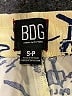 BDG 100% Viscose Print Yellow Board Shorts Size S - photo 3