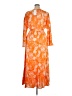 Assorted Brands Orange Casual Dress Size 1XL - photo 2