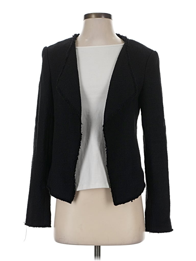 Pre-owned Ann Taylor Loft Blazer Jacket In Black