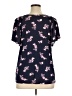 Lane Bryant Black Short Sleeve Blouse Size 14 - 16 Plus - photo 2