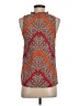 Sundance 100% Rayon Orange Sleeveless Blouse Size S - photo 2