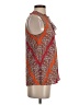 Sundance 100% Rayon Orange Sleeveless Blouse Size S - photo 4