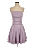 Unbranded Solid Purple Cocktail Dress Size S - photo 1
