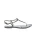 Sam Edelman Gray Sandals Size 8 1/2 - photo 1