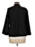 Eileen Fisher 100% Silk Black Silk Blazer Size M - photo 2