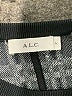 A.L.C. Checkered-gingham Black Pullover Sweater Size L - photo 7