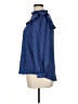 shopthemint.com 100% Polyester Blue Long Sleeve Blouse Size XL - photo 5