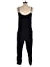 Parker 100% Silk Solid Black Jumpsuit Size XS - photo 2