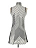 Tail Chevron-herringbone Silver Cocktail Dress Size S - photo 2