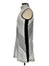 Tail Chevron-herringbone Silver Cocktail Dress Size S - photo 5