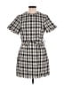Aqua 100% Polyester Tweed Gray Casual Dress Size M - photo 1