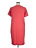 Jessica Simpson Solid Red Casual Dress Size XL - photo 2
