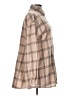 Unbranded Plaid Brown Long Sleeve Blouse Size L - photo 4
