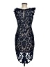 Soieblu 100% Polyester Blue Cocktail Dress Size M - photo 2
