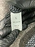 Per Se Houndstooth Black Long Sleeve Button-Down Shirt Size L - photo 8