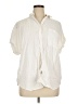 Cloth & Stone Ivory Short Sleeve Blouse Size 1X - photo 1