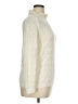 Talbots Chevron-herringbone Ivory Turtleneck Sweater Size XL Petite - photo 4