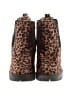 Seven7 Animal Print Brown Ankle Boots Size 6 - photo 2