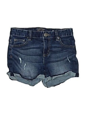 Justice Denim Shorts (view 1)